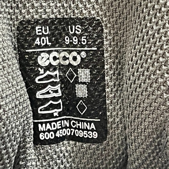 Ecco Training Sneakers Womens Sz 9 Gray Purple 1030:S1378 - Picture 12 of 12